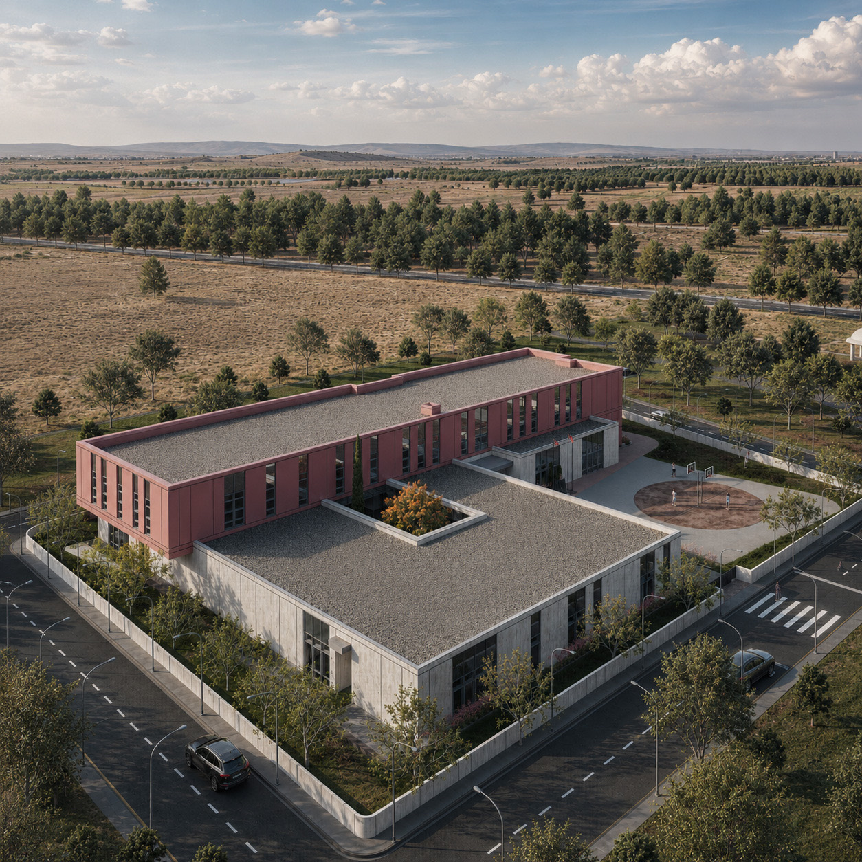 Aerial view